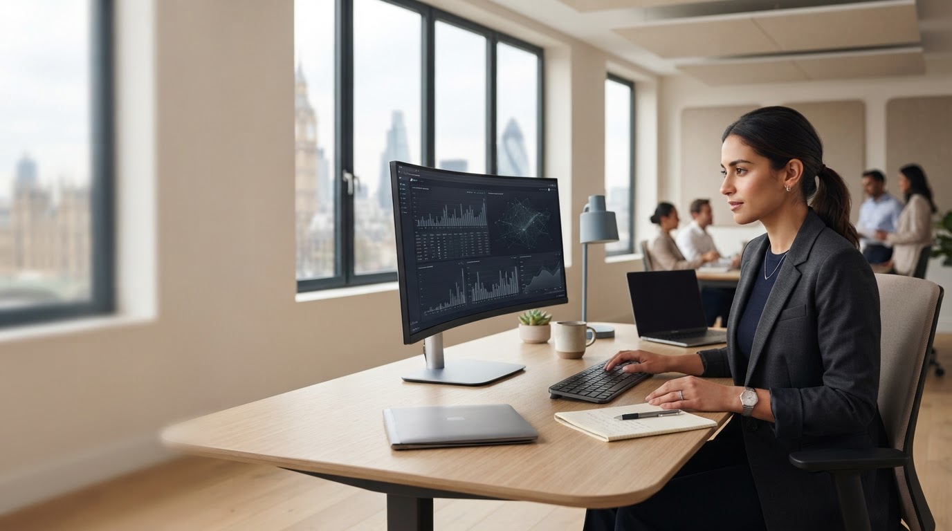 alphaai predictive analytics dashboard used to monitor investment risk